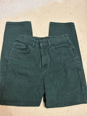 Vintage Lee dark green denim